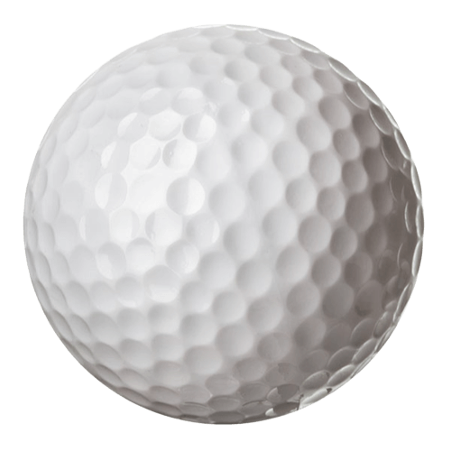 a golf ball